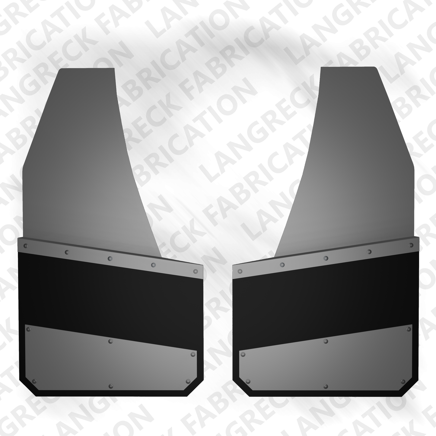 Kickback Mudflaps 14” Wide V2 | Set of 4